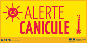 Communiqué de presse –  Météo France place le Bas-Rhin en vigilance jaune canicule  à compter du 18 août